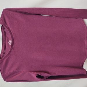 Purple Wonder Nation girls long sleeve shirt size large